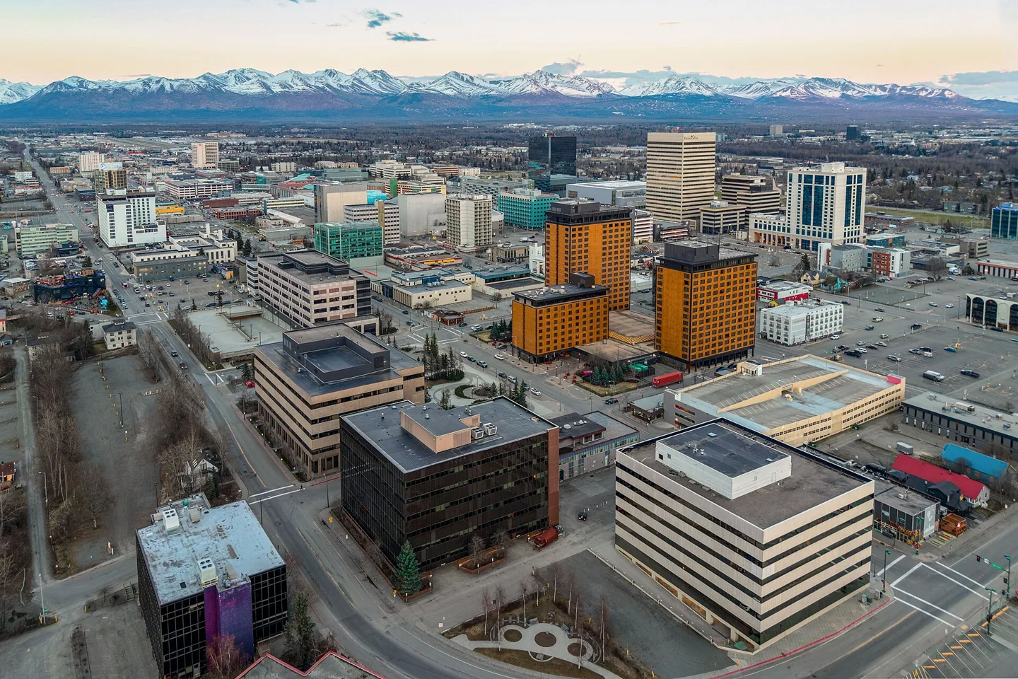 A view of Anchorage, Alaska