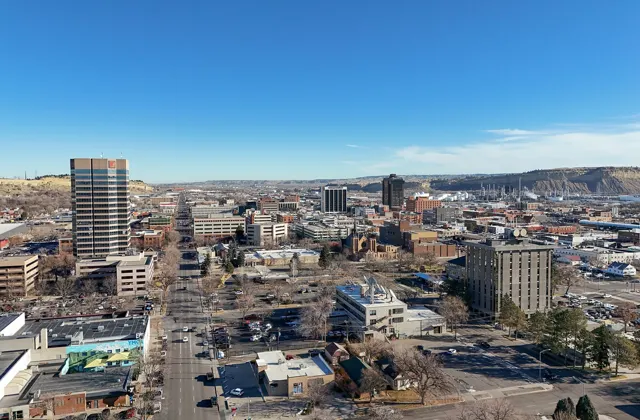 A view of Billings, Montana