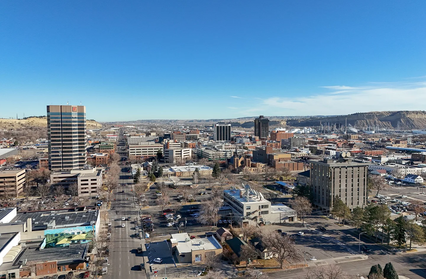 A view of Billings, Montana