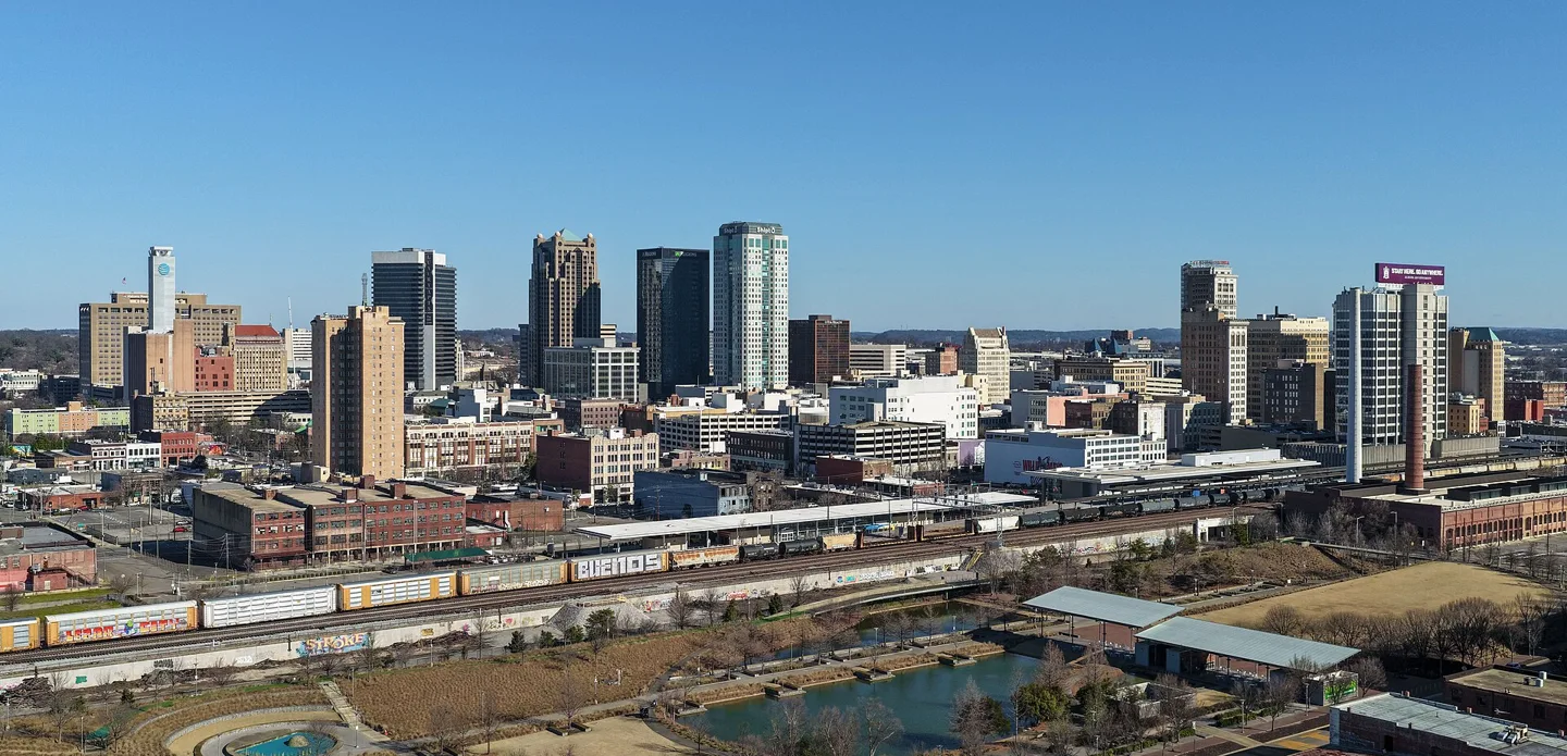 A view of Birmingham, Alabama