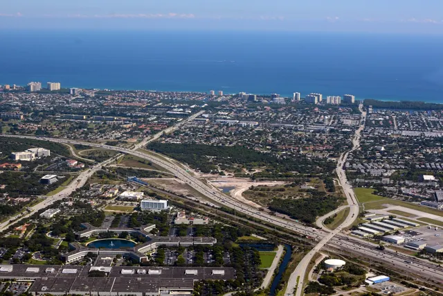 A view of Boca Raton, Florida