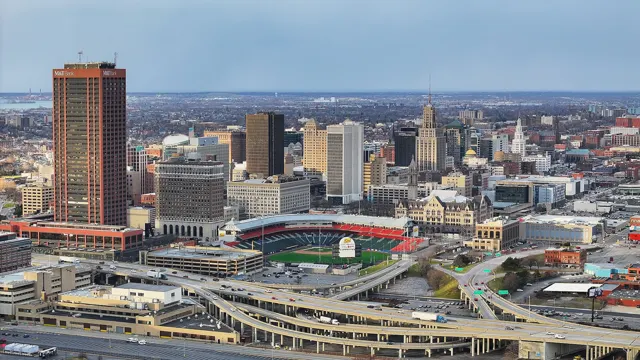 A view of Buffalo, New York