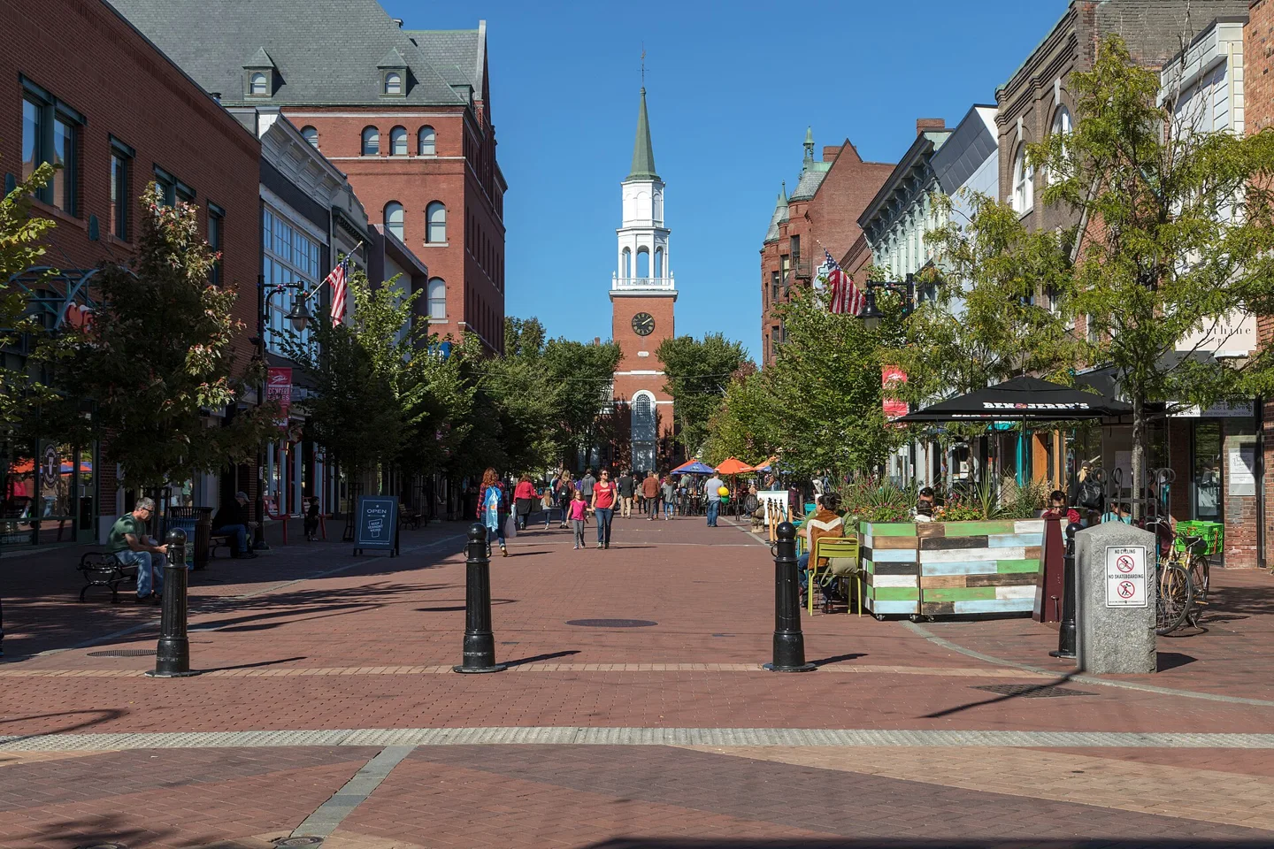 A view of Burlington, Vermont