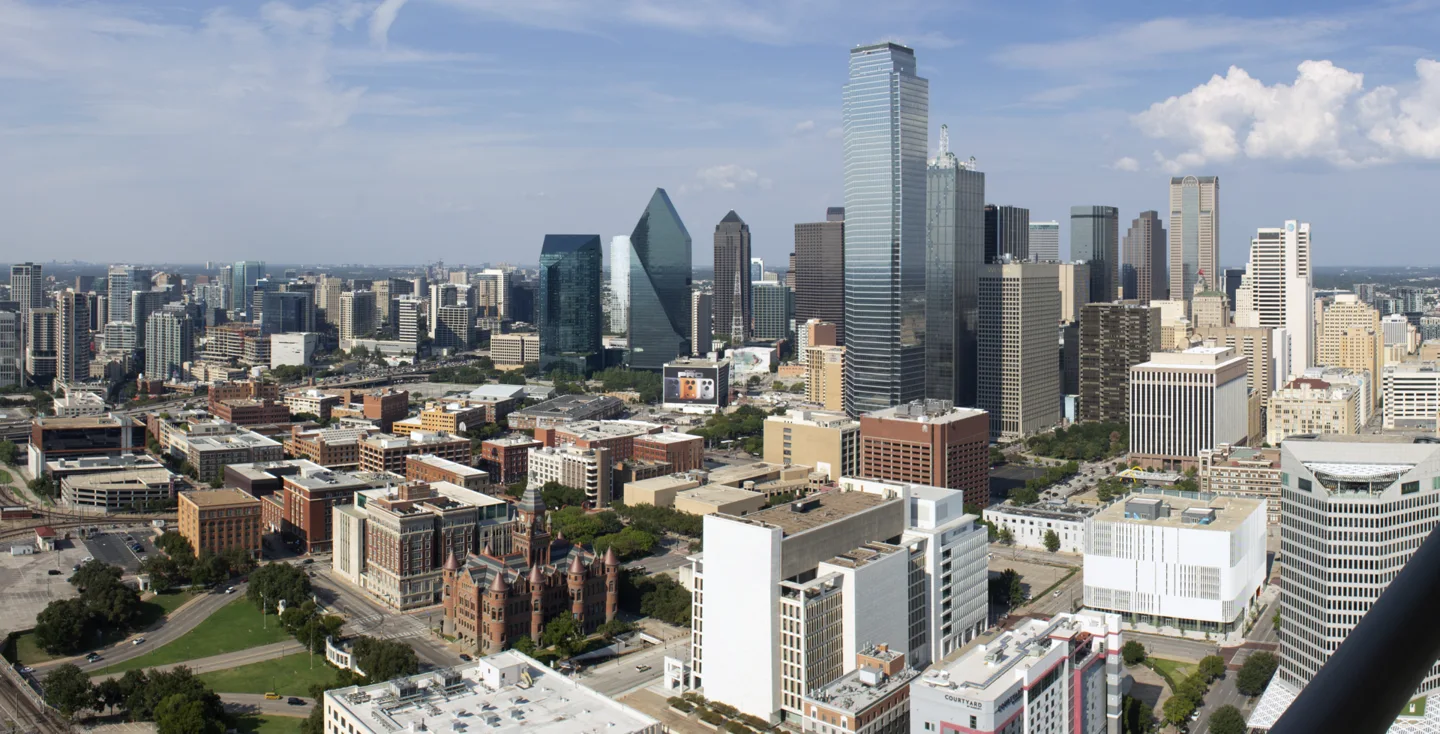 A view of Dallas, Texas