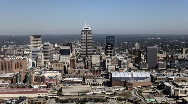 A view of Indianapolis, Indiana