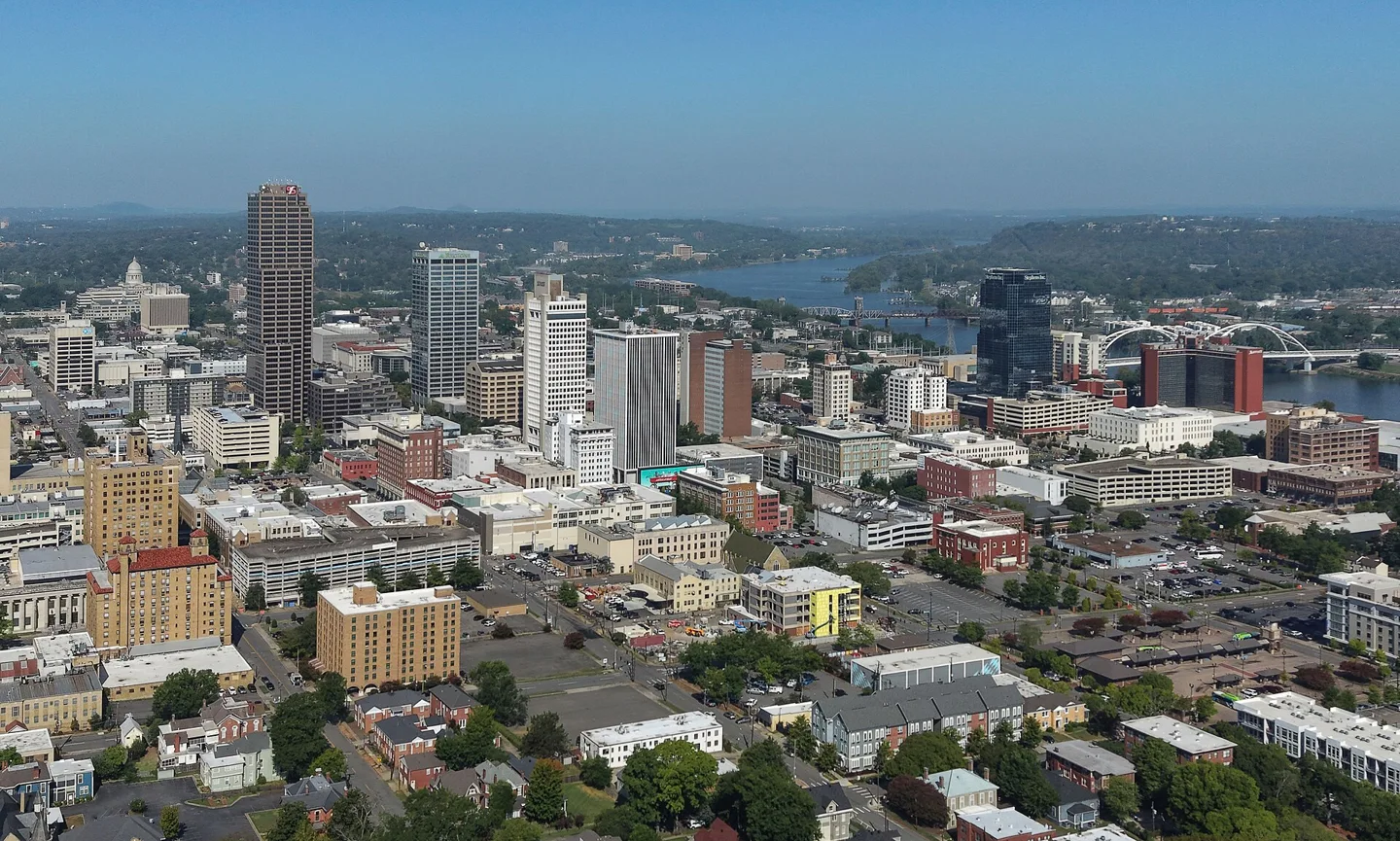 A view of Little Rock, Arkansas