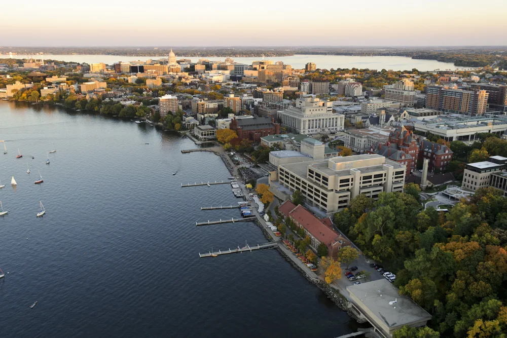 A view of Madison, Wisconsin