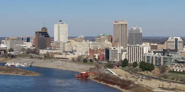 A view of Memphis, Tennessee