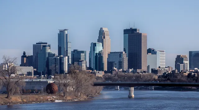 A view of Minneapolis, Minnesota