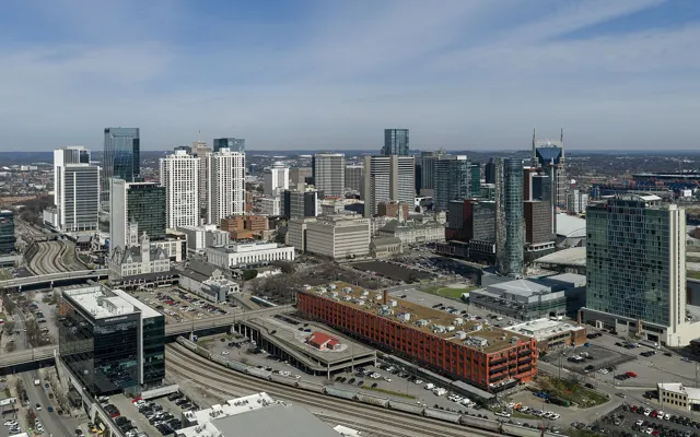 A view of Nashville, Tennessee
