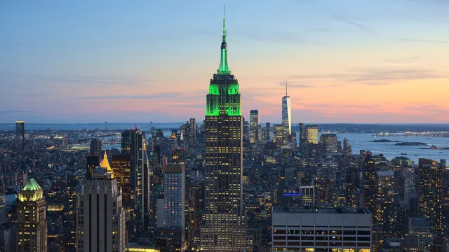 A view of New York, New York