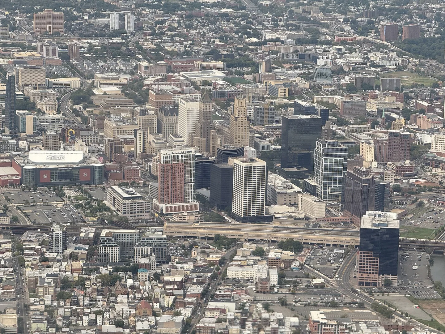 A view of Newark, New Jersey