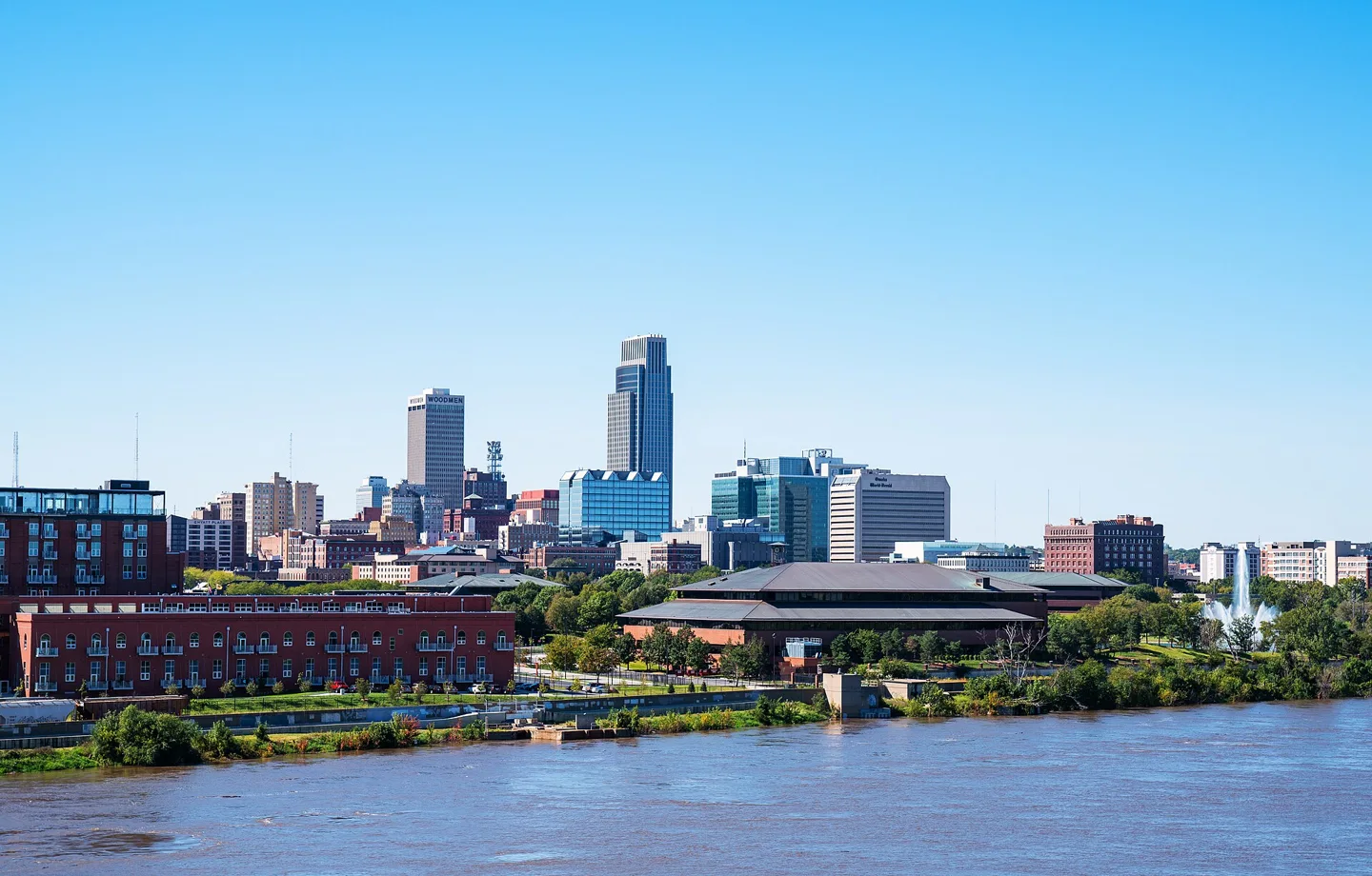 A view of Omaha, Nebraska