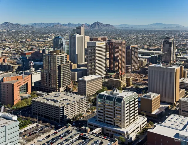 A view of Phoenix, Arizona