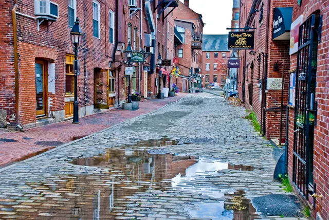 A view of Portland, Maine