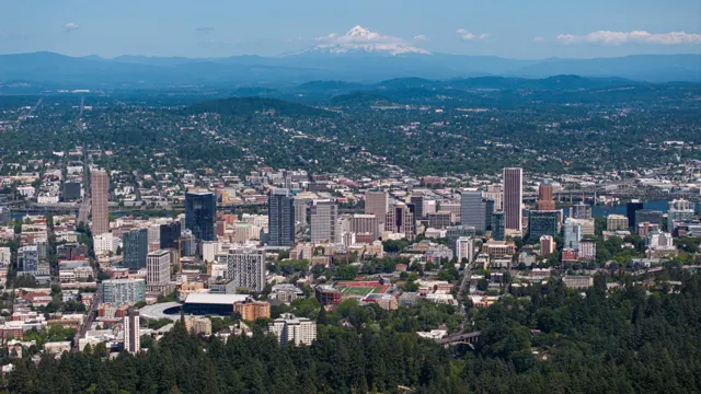 A view of Portland, Oregon