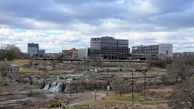 A view of Sioux Falls, South Dakota