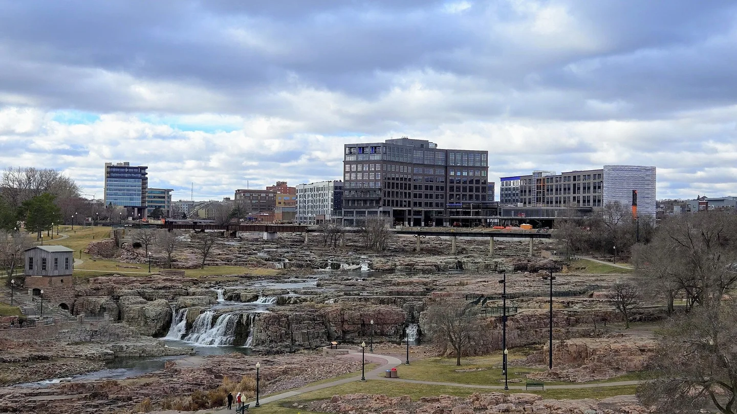 A view of Sioux Falls, South Dakota