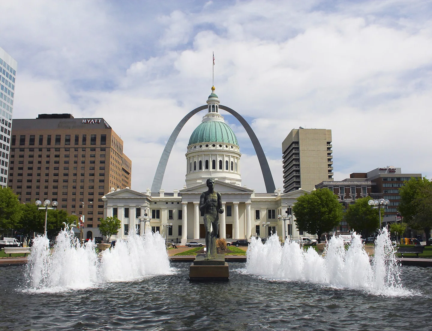 A view of St. Louis, Missouri