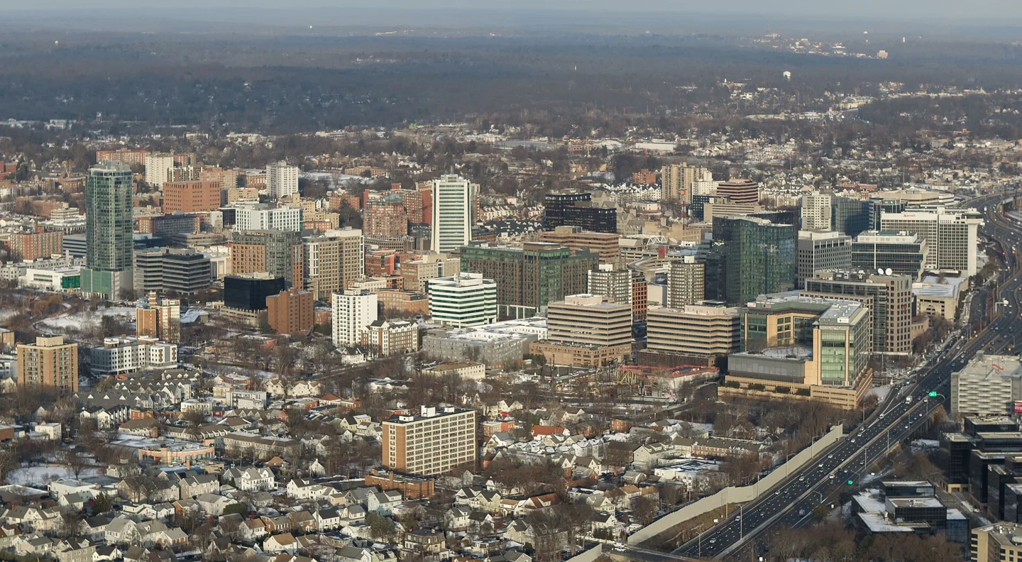 A view of Stamford, Connecticut