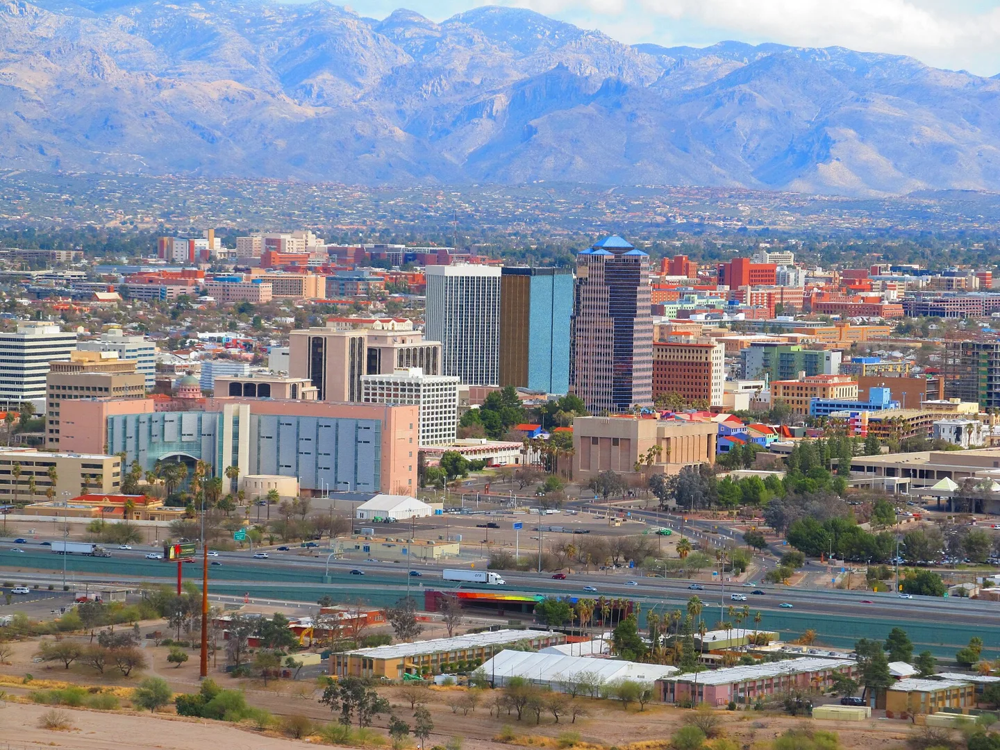 A view of Tucson, Arizona