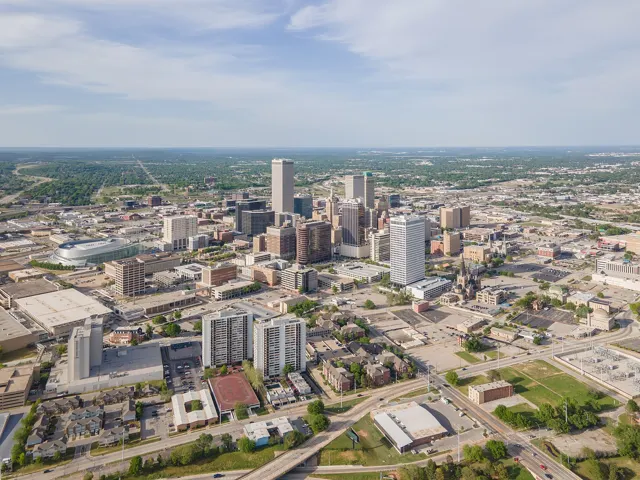 A view of Tulsa, Oklahoma