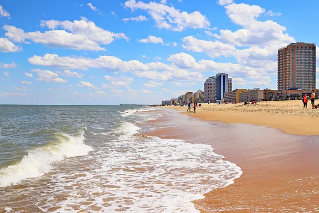 A view of Virginia Beach, Virginia
